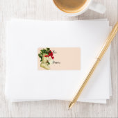 Met alle goede wensen voor kerstcadeau-Label met k Etiket (Insitu)