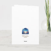 Met alle oprechte sympathie bedankkaart (Achterkant)