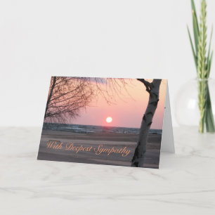 , met alle oprechte sympathie kaart