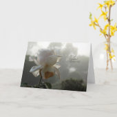 Met alle oprechte sympathie kaart (Gele Bloem)