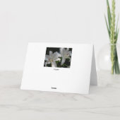 Met alle oprechte sympathie kaart (Achterkant)