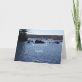 Met alle oprechte sympathie kaart (Achterkant)