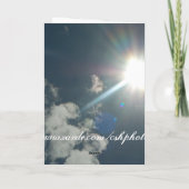 Met alle oprechte sympathie kaart (Achterkant)