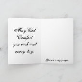 Met alle oprechte sympathie kaart (Binnen)