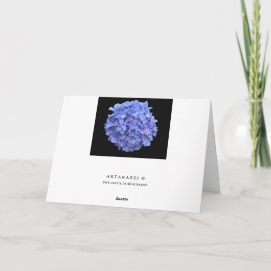 Met alle oprechte sympathie kaart (Achterkant)