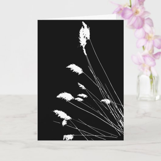 Met alle oprechte sympathie kaart (Orchidee)