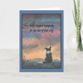 Met alle oprechte sympathie kaart (Voorkant)