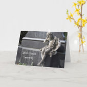 Met alle oprechte sympathie kaart (Gele Bloem)