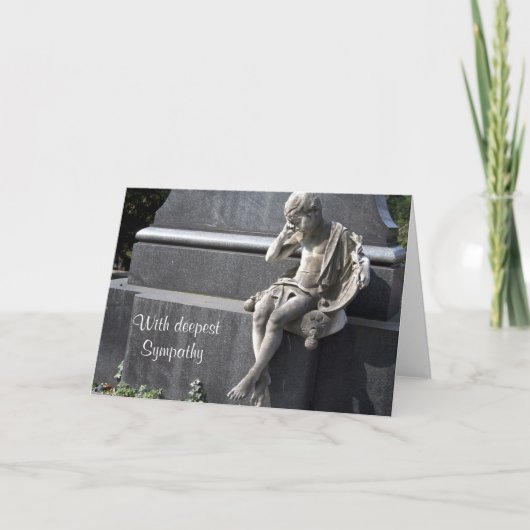 Met alle oprechte sympathie kaart (Voorkant)