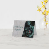 Met alle oprechte sympathie kaart (Gele Bloem)