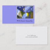 Met alle oprechte sympathie visitekaartje (Voorkant / Achterkant)
