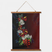 Met Aloha Hangend Wandkleed (Voorkant)