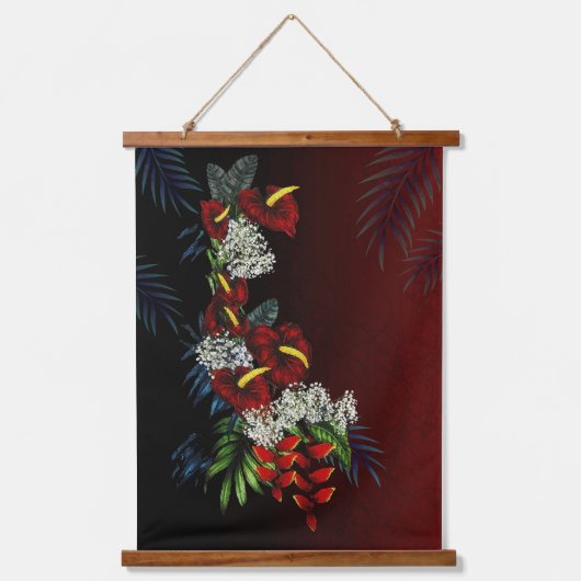 Met Aloha Hangend Wandkleed (Voorkant)