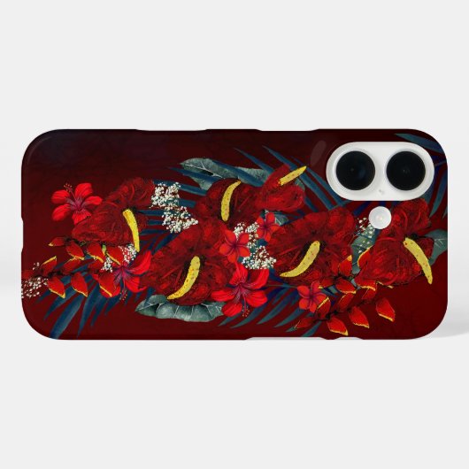 Met Aloha telefoonhoesje Case-Mate iPhone Case (Achterkant (horizontaal))