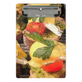 Met Avocado op Toast gepoakte eieren Mini Klembord (Voorkant)