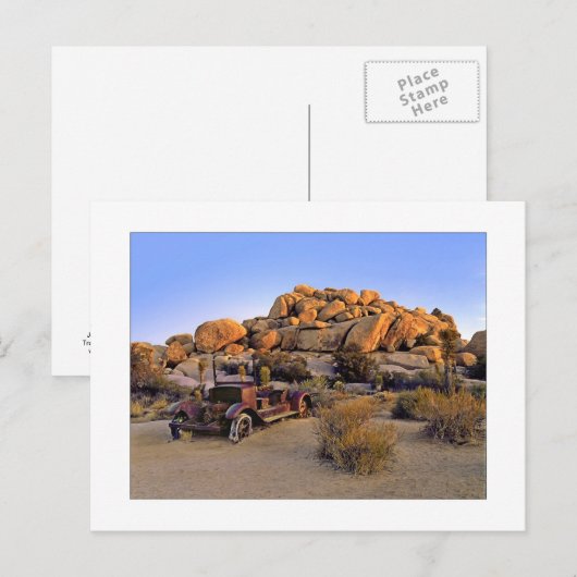 " Met behoefte aan een sleepboot " Briefkaart (Voorkant / Achterkant)