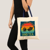 Met behulp van Theater en Tea Thespian Drama-leraa Tote Bag (Voorkant (product))