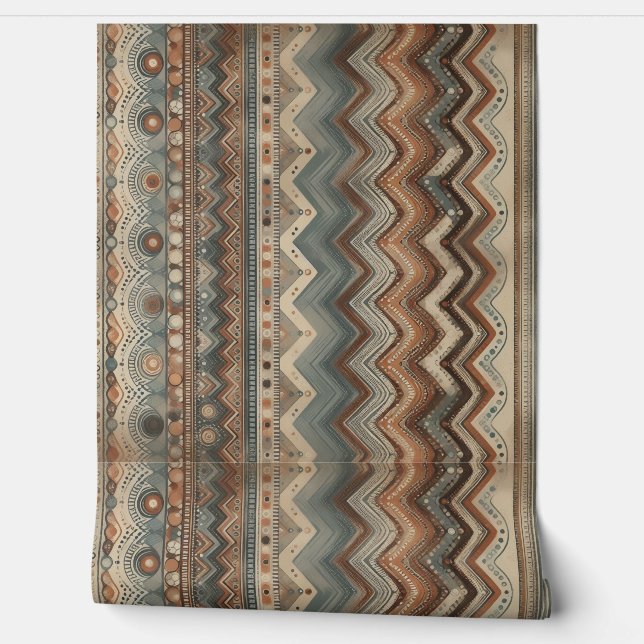Met beide benen op de grond behang (Afrollen)