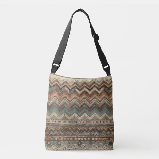 Met beide benen op de grond crossbody tas (Voorkant)