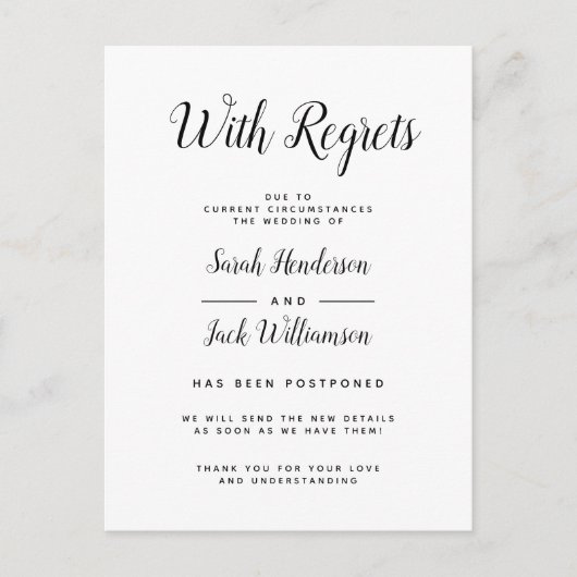 Met Betreffende de uitgestelde aankondiging van he (Voorkant)