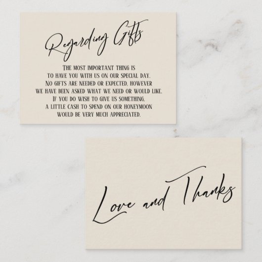 Met betrekking tot het moderne handschrift Simple  Informatiekaartje (Voorkant / Achterkant)