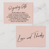 Met betrekking tot het standaard handschrift van c informatiekaartje (Voorkant / Achterkant)