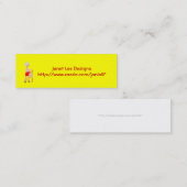 met betrekking tot Maxine Mini Visitekaartje (Voorkant / Achterkant)