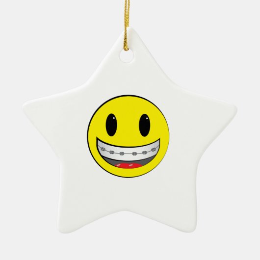 met beugels keramisch ornament (Voorkant)