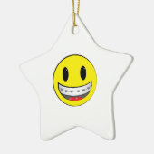 met beugels keramisch ornament (Links)