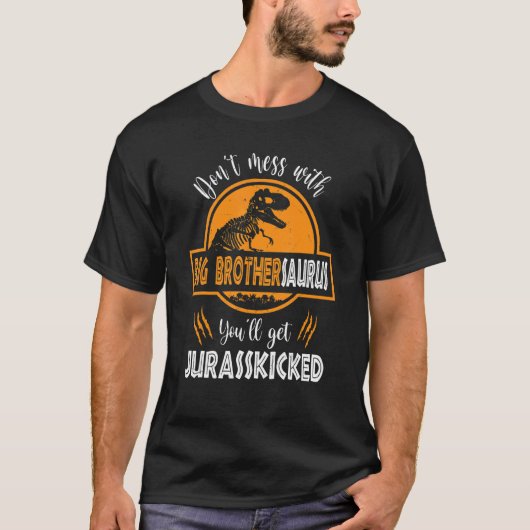 Met Big Brothersaurus krijg je Juras T-shirt (Voorkant)