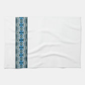 Met blauw en grijs gevlekt theedoek (Horizontaal)