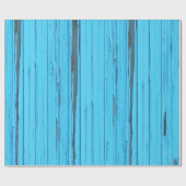 met blauw geweven hout cadeaupapier (Vlak)