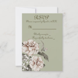 Met blijde harten RSVP kaartje