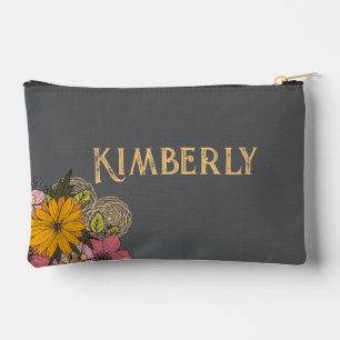  met bloemen en Italiaans citaat Etui