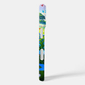 met bloemen gevulde lenteweide Case-Mate iPhone case (Achterkant / Rechts)