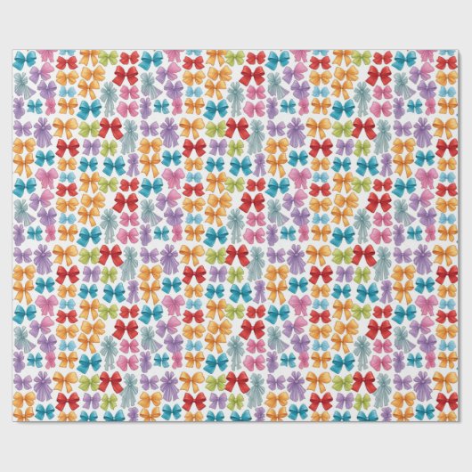 Met bogen erop cadeaupapier (Vlak)