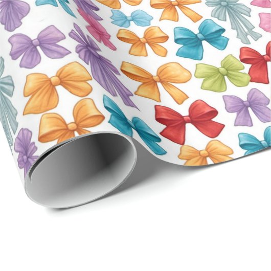 Met bogen erop cadeaupapier (Rol Hoek)