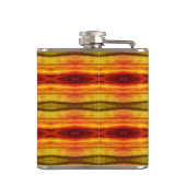 met bohemien omwikkeld vat heupfles (Achterkant)