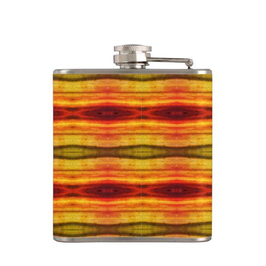 met bohemien omwikkeld vat heupfles (Achterkant)