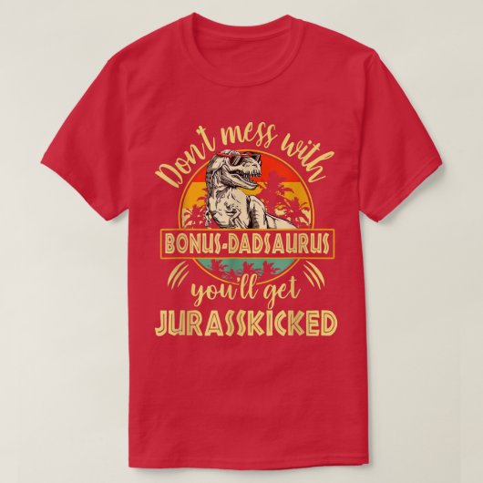 Met Bonus Dadsaurus krijg je Jurassk. T-shirt (Design voorkant)