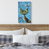 Met boomkat omwikkeld canvas (Insitu (Slaapkamer))