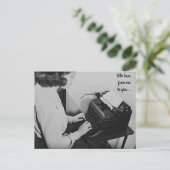 Met Briefkaart voor  liefdeszetmachines (Staand voorkant)