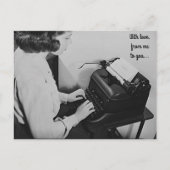 Met Briefkaart voor  liefdeszetmachines (Voorkant)