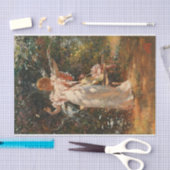 Met Butterflies spelen Alois Hans Schram Tissuepapier (Craft)