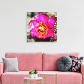 met cactus verpakte doek canvas afdruk (Insitu (Woonkamer))