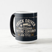 met cafeïne verrijkt magische mok (Voorkant links)