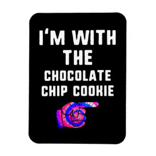 Met chocolade-koekje van Tie Dye Halloween Gift Magneet