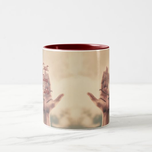 Met Christus, koffie Mok (Center)