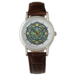 Met cijfers mooie Azulejo Elegantie Horloge