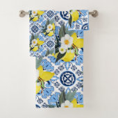 Met citroenen bad handdoek (Insitu)